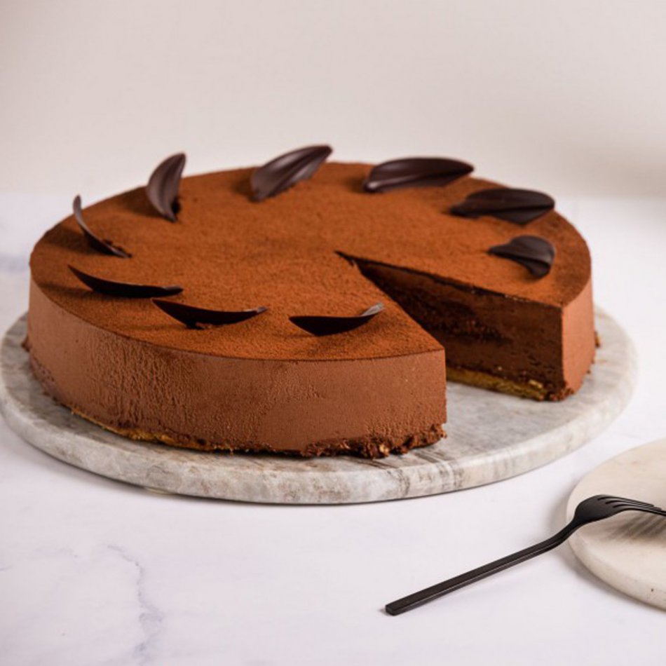 Chocoladetruffeltaart 12 personen