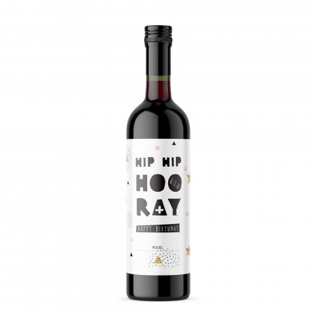 Hip Hip Hooray - Rood