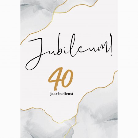 Collega Jubileum 40 jaar in dienst