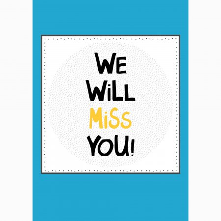 Pensioen We will miss you