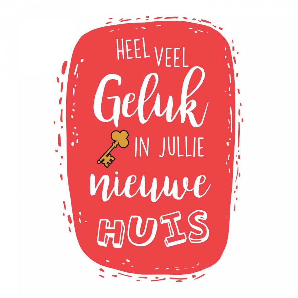 Verhuizing Heel veel geluk