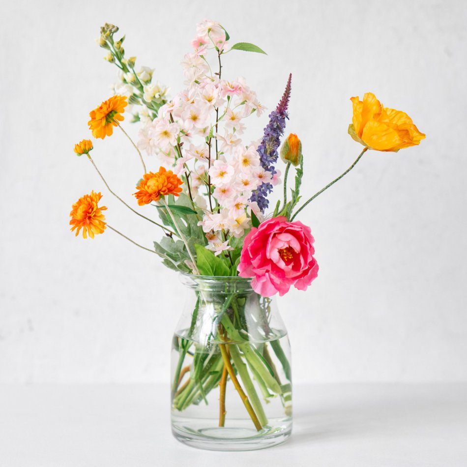 Blozende Pracht - Zijden Boeket