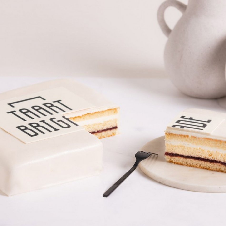 Marsepeintaart 40 personen