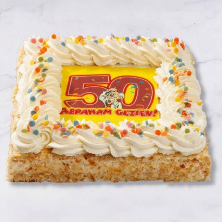 Abraham Slagroomtaart 20 personen