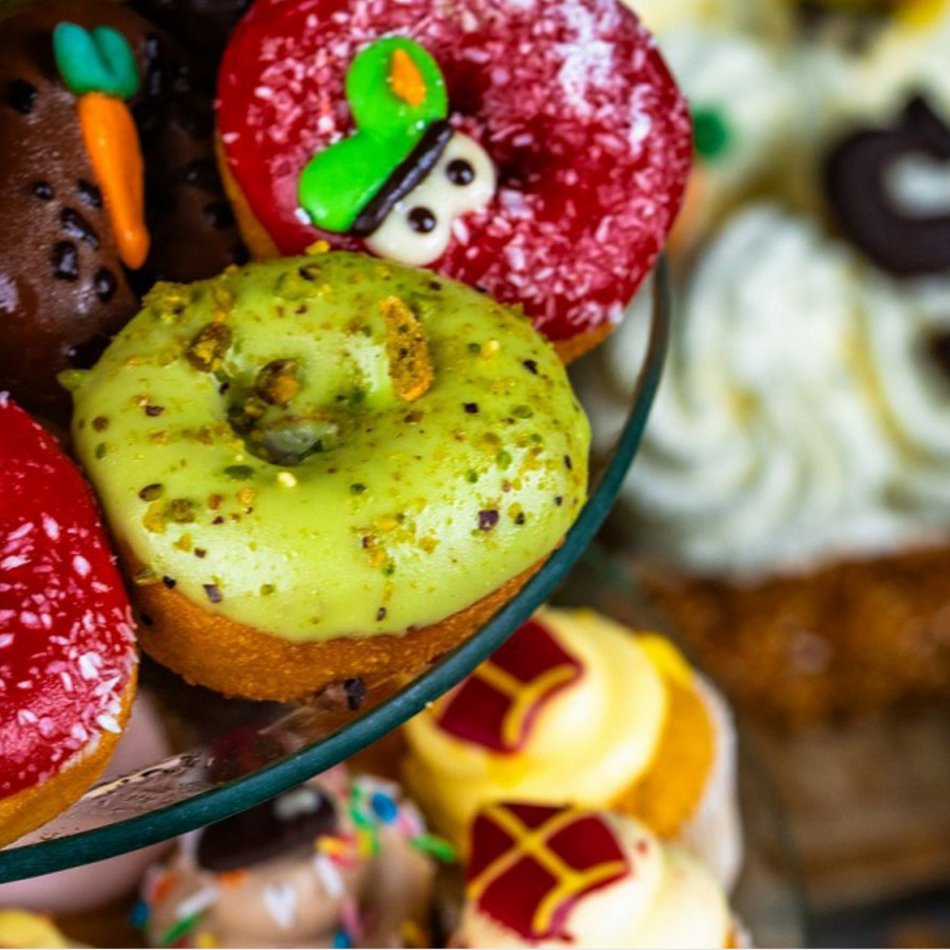 Mini Kerst Donut 15 stuks