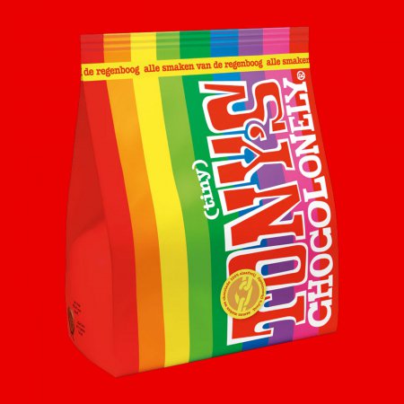 Tony’s regenboog zak