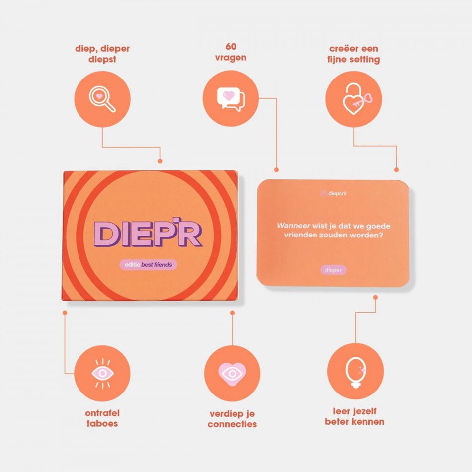 Diep'r Best Friends editie NIEUW