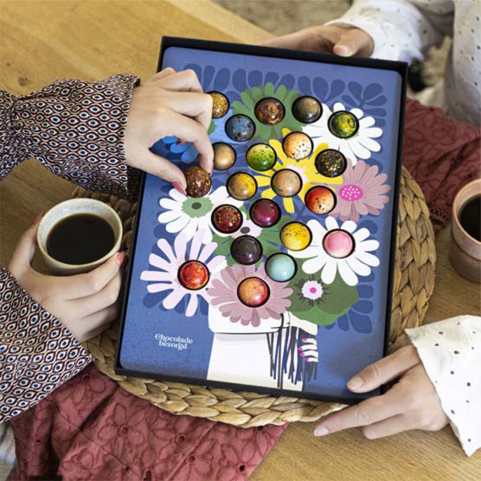 Bloemen en Chocolade Bonbonbox